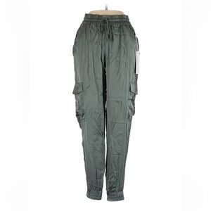 Young fabulous & broke XS cargo pants teal NWT